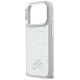 6. Karl Lagerfeld Croco KL Script Logo MagSafe case for iPhone 17 Pro Max - silver