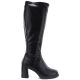 2. Black heeled women’s boots Potocki SZ12861