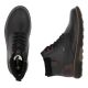 11. Men’s Black Waterproof Leather Boots with Warm Lining Rieker B3343-00