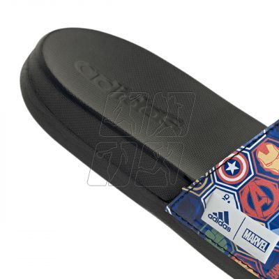 5. Adidas Adilette Comfort Avengers Jr ID5238 flip-flops