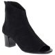 Women's open-toe ankle boots, black, M.Daszyński MR1954-23