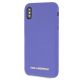 2. Karl Lagerfeld Silicone iPhone X/Xs Case - Purple
