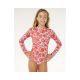 3. RIP CURL Sunshine Upf Ls Surfsuit - Girl Red