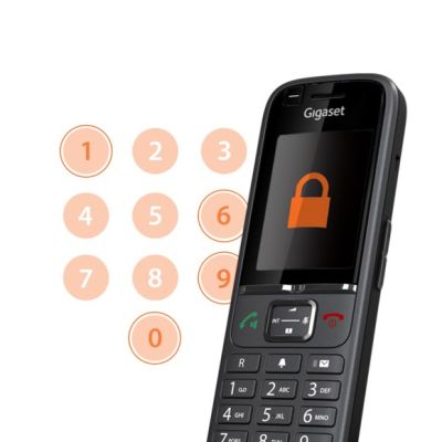5. Gigaset S700H PRO DECT Phone Caller Name and Identification Anthracite