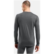 Odlo MERINO 200 Men's Long Sleeve Thermal Shirt, Gray, XL