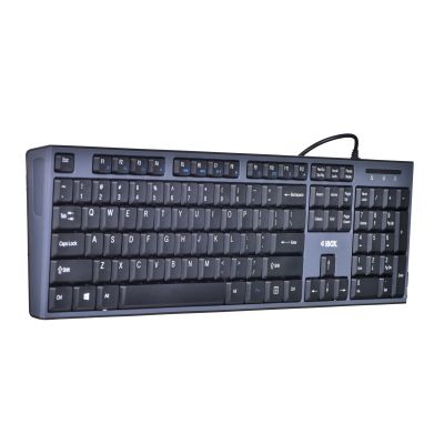 3. IBOX IKMS606 keyboard + mouse set (USB 2.0; (US); black; optical; 800 DPI)