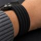 8. Tech-Protect Nylon Sport Strap for Apple Watch 44 / 45 / 46 / 49 mm - Black