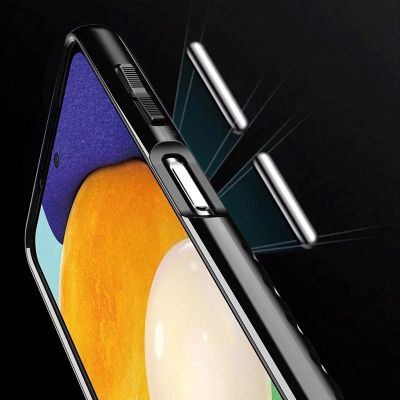 11. Thunder Case Flexible Tough Rugged Cover TPU Case for Samsung Galaxy A22 4G black