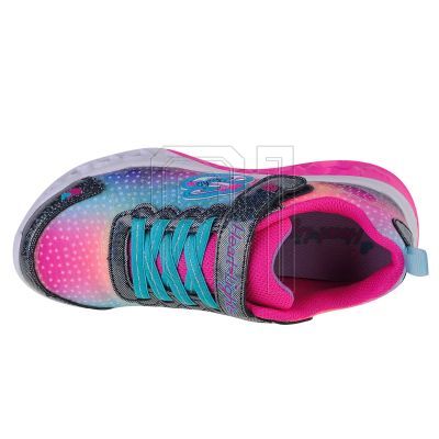 3. Skechers Flutter Heart Lights 302315L-NVMT Multicolor 31