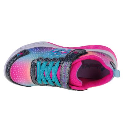 3. Skechers Flutter Heart Lights 302315L-NVMT Multicolor 31