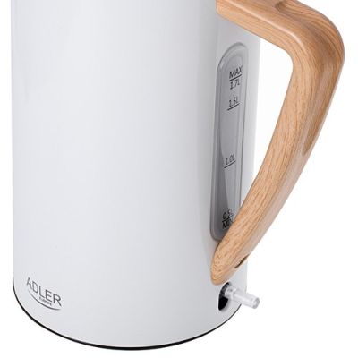 18. Electric kettle ADLER AD 1347w white