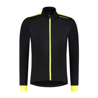 Rogelli long sleeve t-shirt CORE black-fluorescent S