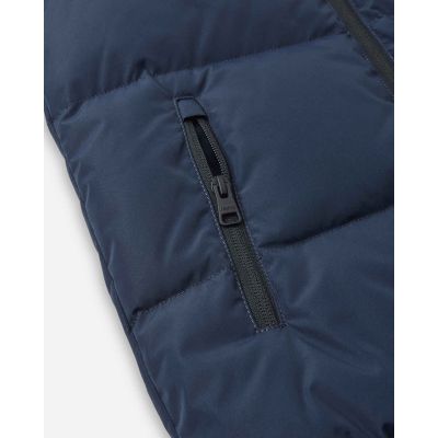 13. Reima Down Jacket. Paimio Navy Age 3 Junior Unisex Waterproof Navy Blue (5100282A-6980)
