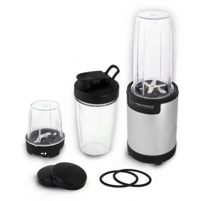 4. Esperanza NUTRI BOMB EKM030 sports blender for grinding (900W; black and silver)