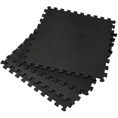 4. VIRTUFIT FITNESS PUZZLE MAT 120X120 CM BLACK