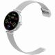 7. Smartwatch Gravity Silver White 2 Straps GT26-8