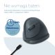 18. R-Go Tools R-Go HE Basic Vertical Mouse, Ergonomic Mouse, Medium Size (Hand Length 165-185 mm), Left-Handed, Bluetooth