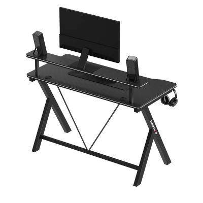 4. Huzaro Hero 1.9 Black Gaming Desk