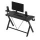 4. Huzaro Hero 1.9 Black Gaming Desk
