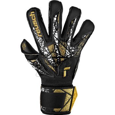 3. Reusch Attrakt Freegel Gold X Evolution Cut Finger Support goalkeeper gloves 54 70 950 7740