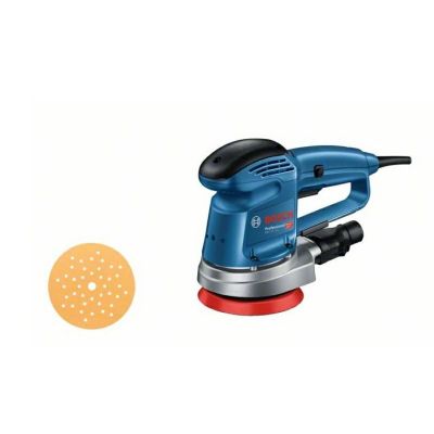 6. Bosch GEX 34-125 Orbital Sander 12000 RPM 24000 OPM Blue 340 W