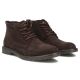 4. Men's leather ankle boots, unlined, suede, dark brown, Filippo MBT8318