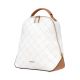Puccini Monogram Collection Women's Backpack Bag White - BLXP0011P-0