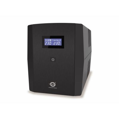 Conceptronic UPS 1500VA/900W/2xSchuko/3xIEC/USB/RJ45/AVR bk