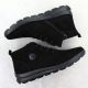 4. Women’s black suede leather ankle boots Rieker Z0022-00