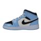 2. Air Jordan Mid Ice Blue 2022 (GS) Kids' Sports Shoes - 555112-401