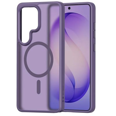 2. Tech-Protect Magmat MagSafe Case for Samsung Galaxy S26 Ultra - Matte Purple
