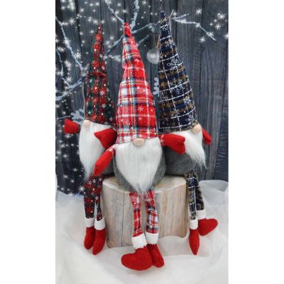 5. DECORATIVE ELMON 30+20CM GREEN RED TREAD