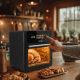 5. GREENBLUE FAT-FREE AIR FRYER, POWERFUL 1800W, CAPACITY 10L, 8 PROGRAMS, ACCESSORIES, TIMER GB950
