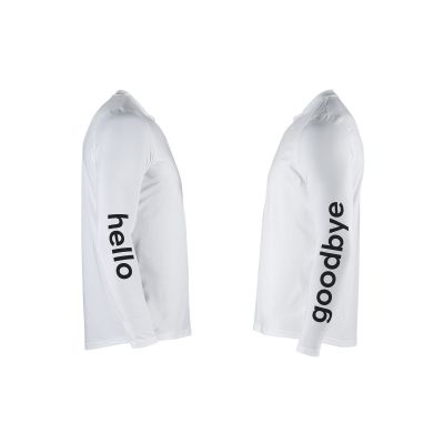 2. NORTHWAVE Bomb Hello Goodbye Jersey L/S White