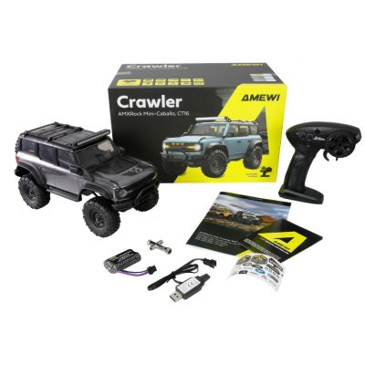 2. RC Crawler Mini-Cabalo AMXRock 4WD 1:16 RTR Gray