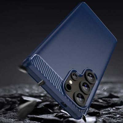4. Carbon Case for Samsung Galaxy S25 Ultra - Blue