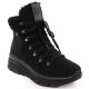 26. Waterproof insulated women's hiking boots in black Rieker 48034-00