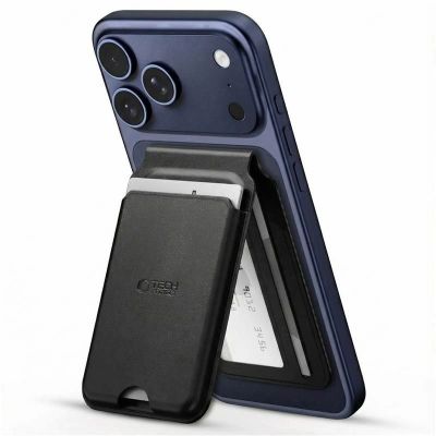 3. Tech-Protect MagWallet Stand MagSafe Universal Case - Black