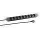 EFB Elektronik EK631DE.1 2 m power strip 9 x network sockets Indoor Black