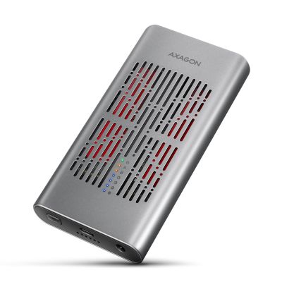 Axagon EEM2-20GD Hard Drive Docking Station USB 3.2 Gen 2 (3.1 Gen 2) Type-C Black, Gray
