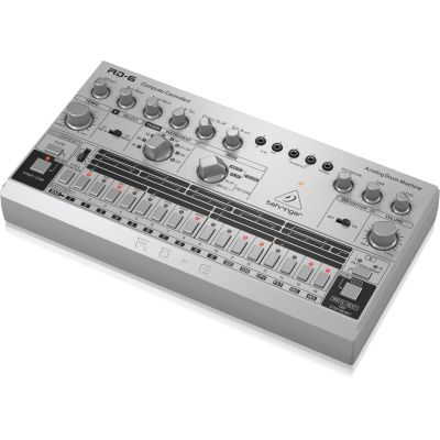 4. Behringer RD-6-SR Drum Machine - Silver