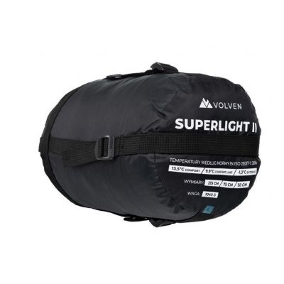 4. Volven Superlight II Travel Sleeping Bag - Olive Left