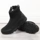 5. Men's waterproof snow boots black DK
