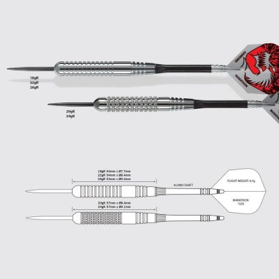 3. Harrows Silver Arrows Steeltip darts HS-TNK-000013162