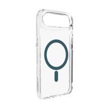 Puro Lite Mag TPU+PC Case Compatible with MagSafe for iPhone 17 Air - Transparent with Turquoise Ring