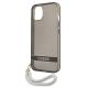 6. Guess GUHCP13SHTSGSK iPhone 13 mini 5.4" black/black hardcase Translucent Stap