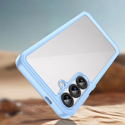 2. Outer Space Case for Samsung Galaxy A36 Cover with Flexible Frame - Blue