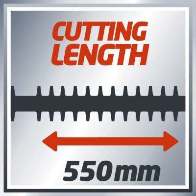 2. Electric hedge trimmer EINHELL GC-EH 6055/1 3403320 (610 mm)