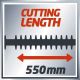 2. Electric hedge trimmer EINHELL GC-EH 6055/1 3403320 (610 mm)