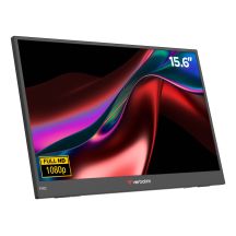 Verbatim Portable 15.6" FHD Monitor LIGHT Portable Monitor Black 39.6 cm (15.6") LCD 1920 x 1080 px